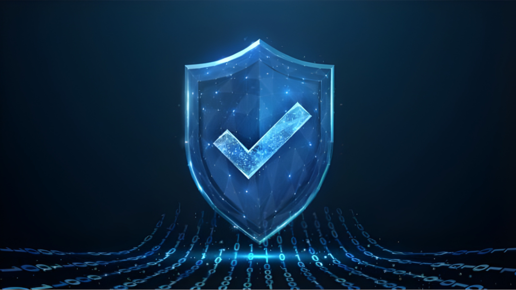 Home A shield Protecting from scam